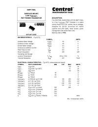 Datasheet CMPT7090L manufacturer Central